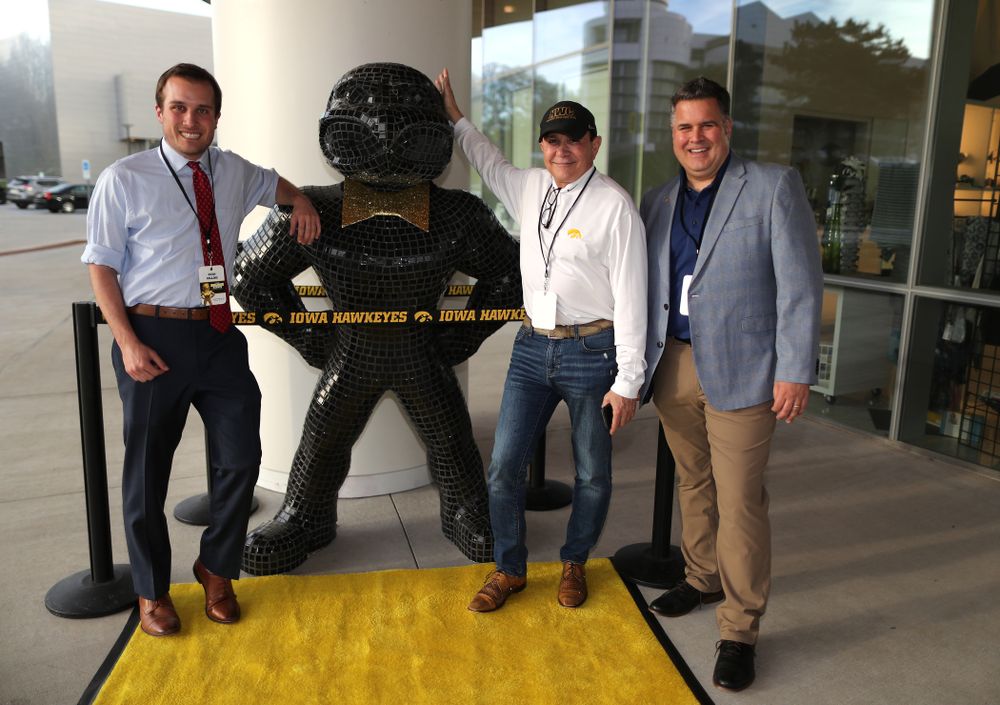 The 2019 Golden Herkys yellow carpet Tuesday, April 23, 2019 at Hancher Auditorium. (Brian Ray/hawkeyesports.com)