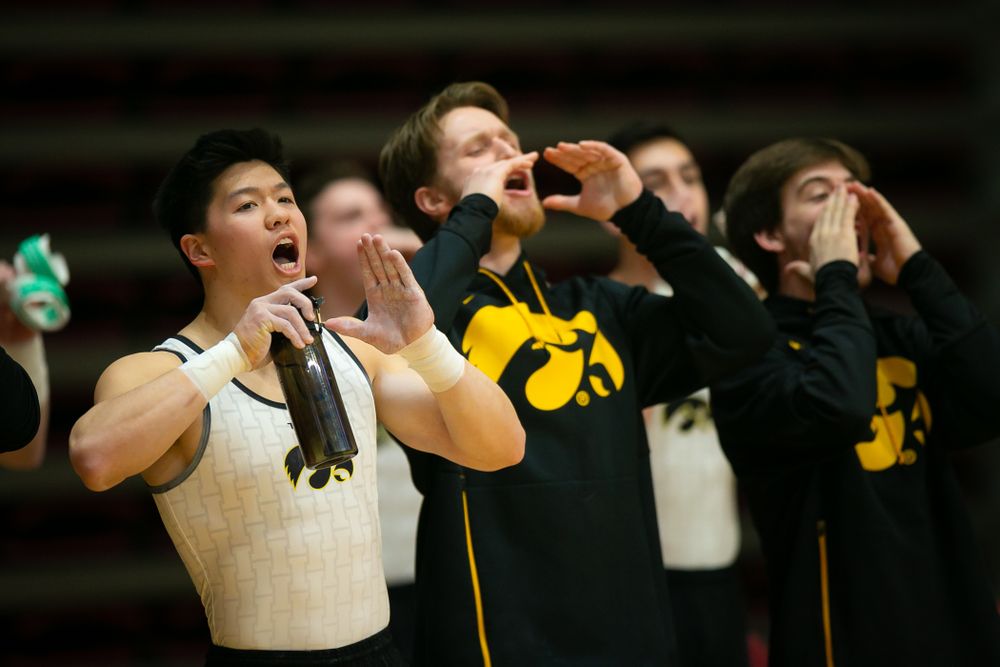 The Iowa Hawekeys against Minnesota and Penn State at the Maturi Pavilion Saturday, March 23, 2019 in Minneapolis, Minn. (C. Morgan Engel/Freelance)