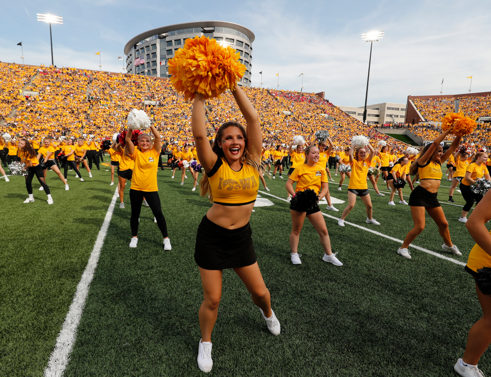 Spirit Squad Day against the Norther Illinois Huskies Saturday, September 1, 2018 . (Brian Ray/hawkeyesports.com)