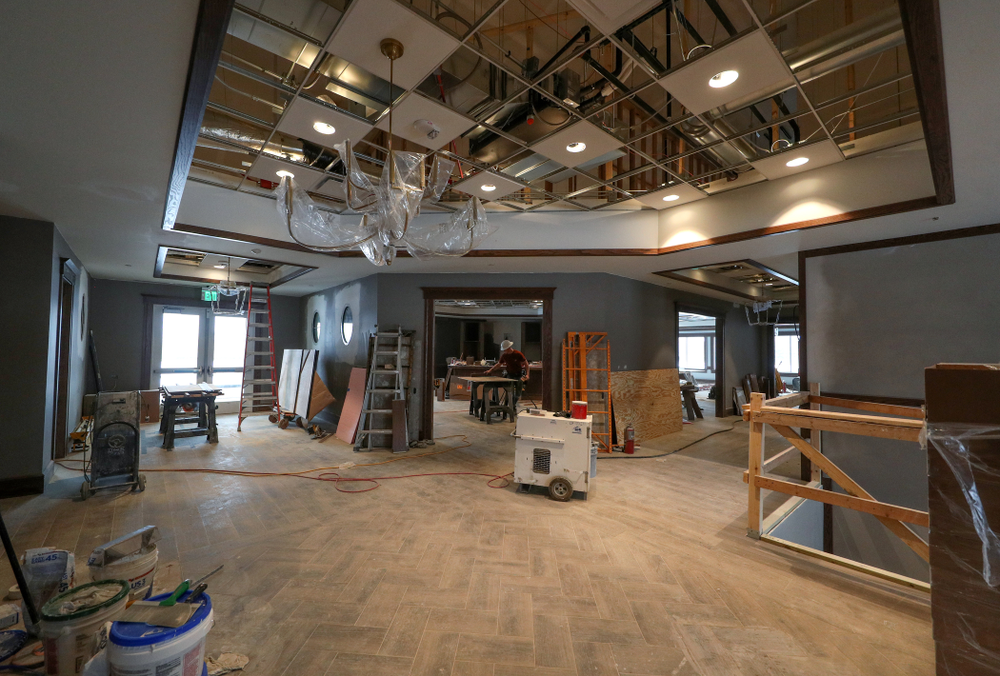 The Main Entrance of the Nagle Family Clubhouse Tuesday, January 28, 2020 at Finkbine Golf Course in Iowa City. (Brian Ray/hawkeyesports.com)