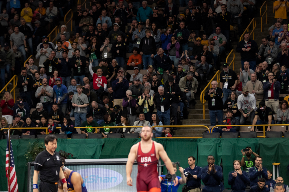 The United World Wrestling Freestyle World Cup Saturday, April 7, 2018 at Carver-Hawkeye Arena. (Brian Ray/hawkeyesports.com)
