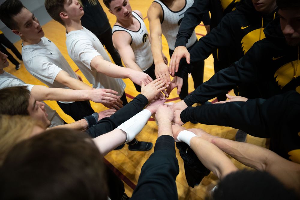 The Iowa Hawekeys against Minnesota and Penn State at the Maturi Pavilion Saturday, March 23, 2019 in Minneapolis, Minn. (C. Morgan Engel/Freelance)