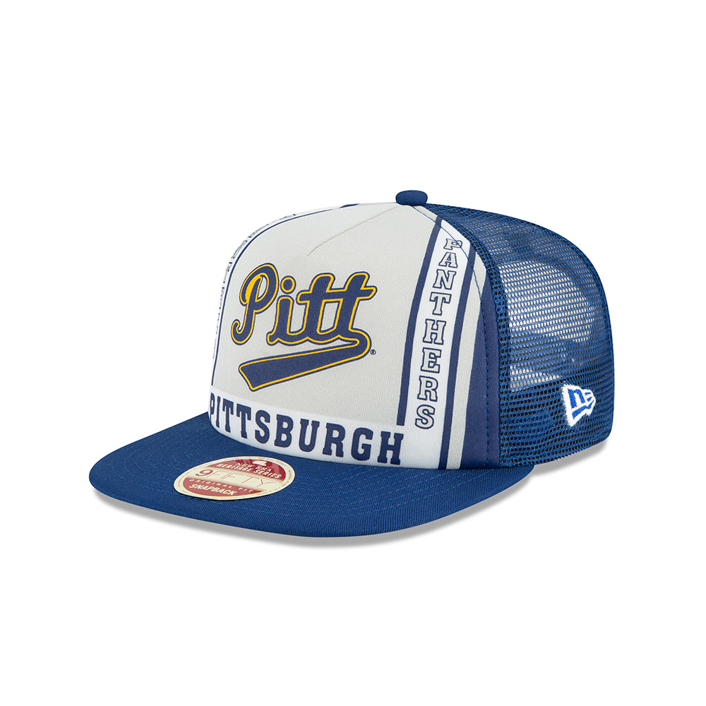 Pitt Panthers New Era Men S 9fifty Banner Cap Pittsburgh Panthers