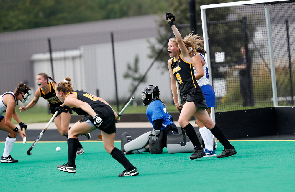 Duke 2, Iowa 1 in double overtime on Sept. 15, 2019, on Grant Field in Iowa City, Iowa. (Photo by Darren Miller)