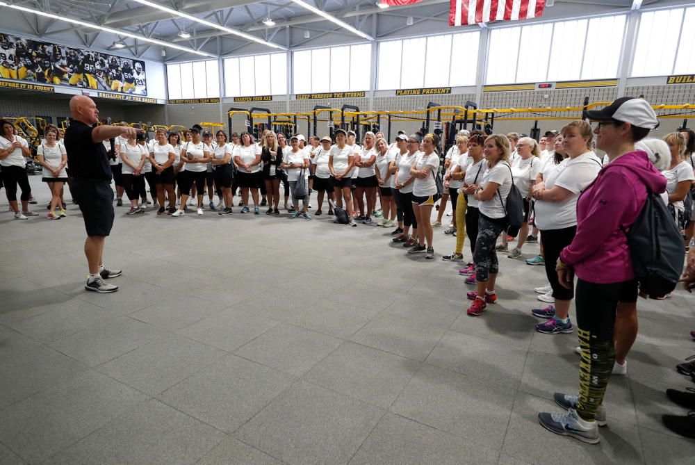 The 2018 Iowa Ladies Football Academy Saturday, June 9, 2018 at Kinnick Stadium. (Brian Ray/hawkeyesports.com)