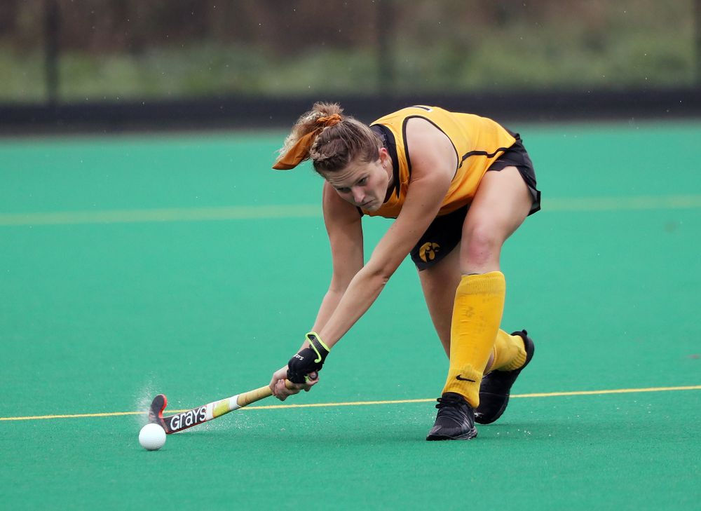 Iowa Hawkeyes Ellie Holley (7) against the Michigan State Spartans Sunday, September 29, 2019 at Grant Field. (Brian Ray/hawkeyesports.com)