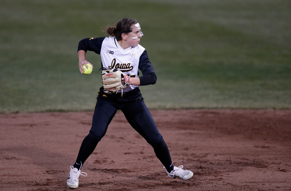 Iowa Hawkeyes infielder Alex Rath (23) against Western Illinois Tuesday, April 17, 2018 at Bob Pearl Field. (Brian Ray/hawkeyesports.com)