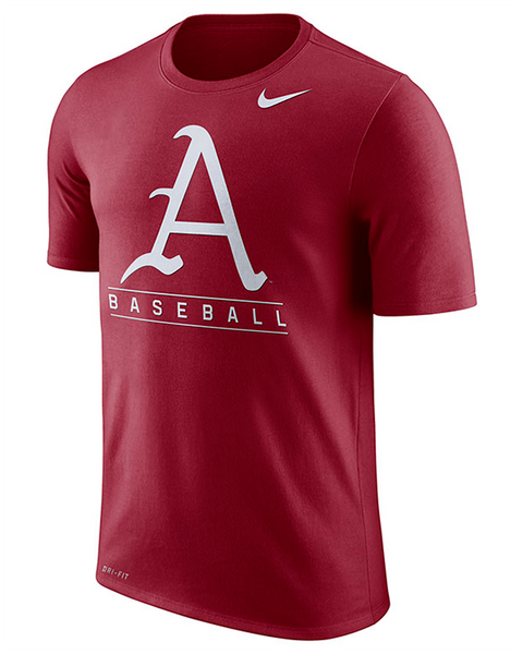 Arkansas Razorbacks Nike Short Sleeve Legend Baseball Team Issue T ...