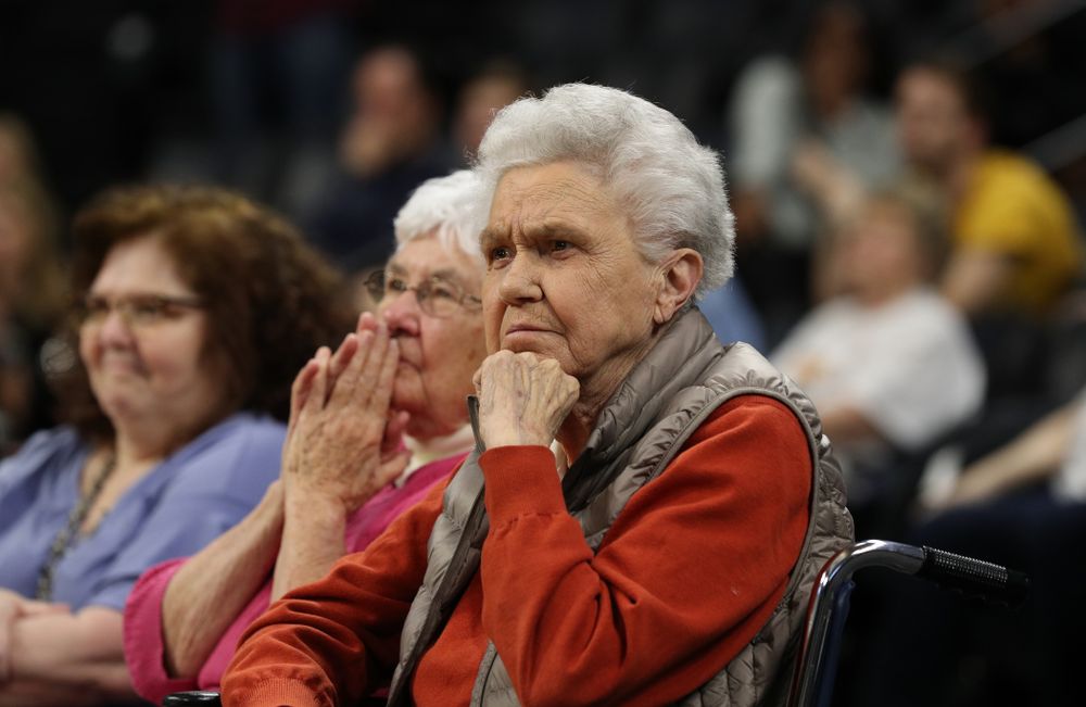 Dr. Christine Grant during the Iowa WomenÕs Basketball Celebr-Eight event Wednesday, April 24, 2019 at Carver-Hawkeye Arena. (Brian Ray/hawkeyesports.com)