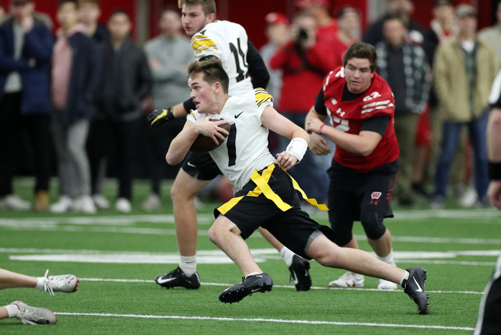 The Hawkeye football managers capture the rusty toolbox for the first time since 2008 with a 20-19 double The Hawkeye Football Managers captured the rusty toolbox for the first time since 2008 with a 20-19 double overtime win against the Wisconsin football managers on Nov. 8 in Madison, Wisconsin. (Brian Ray/hawkeyesports.com)