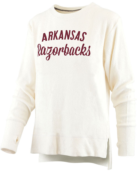 Arkansas Razorbacks Pressbox Cuddle Knit Pasadena - Arkansas Razorbacks ...