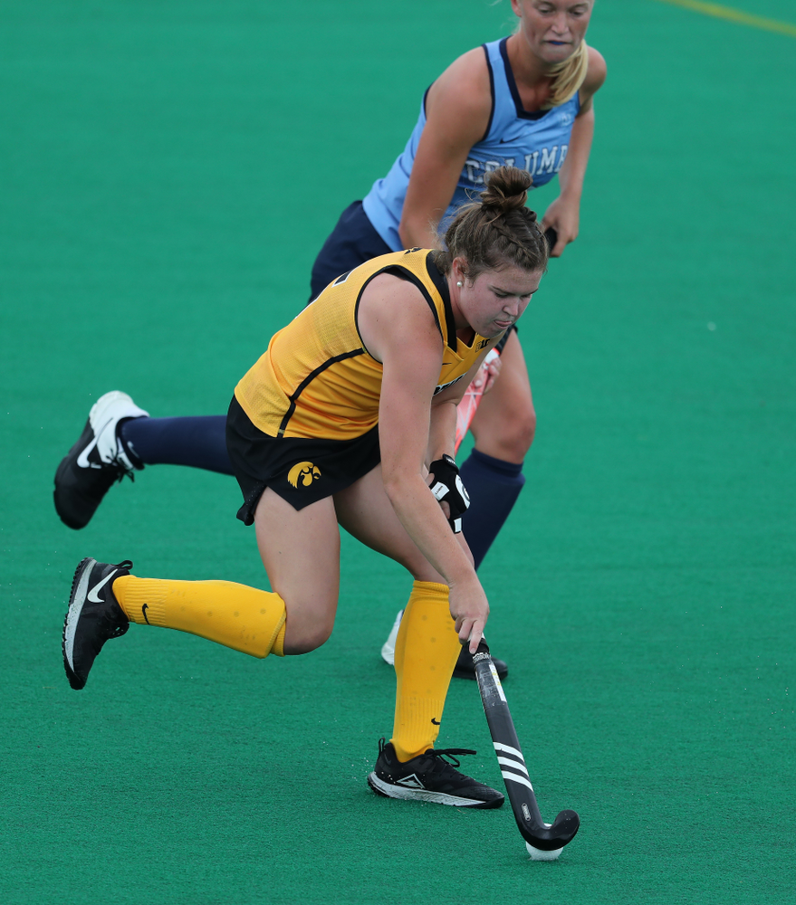 Iowa Hawkeyes Meghan Conroy (5) against Columbia Sunday, September 8, 2019 at Grant Field. (Brian Ray/hawkeyesports.com)