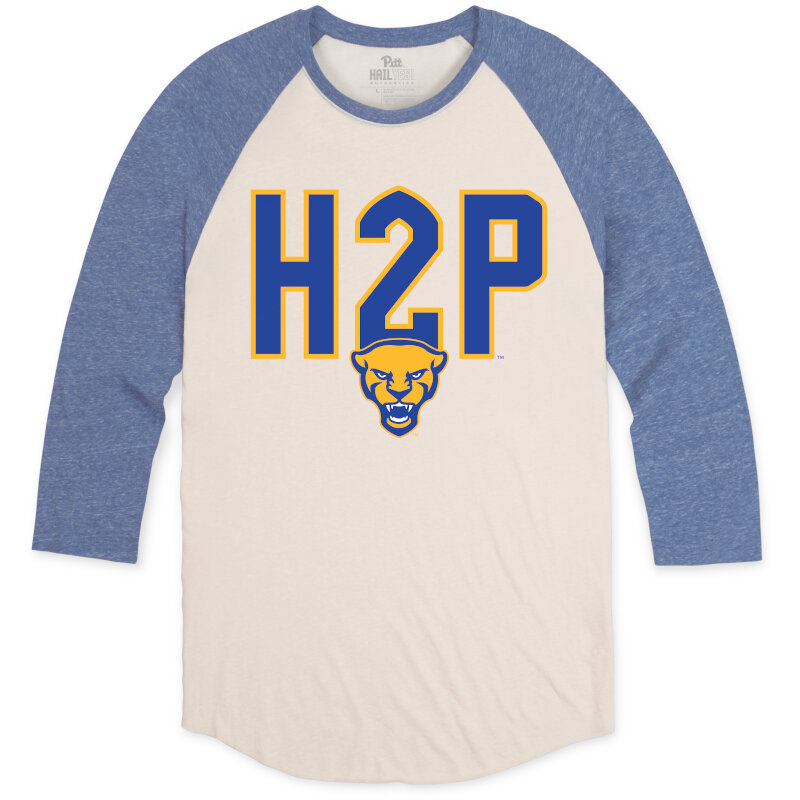 Official Pitt Panthers Team Slogan Unisex Tri-Blend 3/4 ...