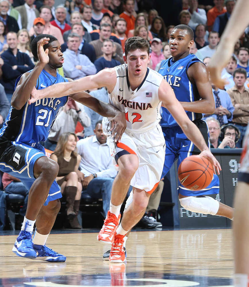 Men's Basketball vs. Duke (by Jim Daves) - Virginia Cavaliers Official Athletic Site