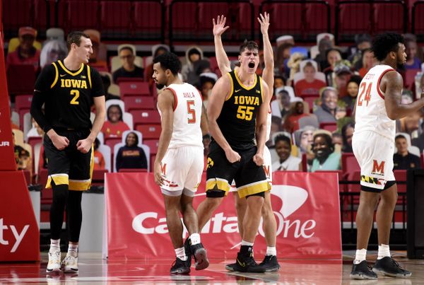 Photos: Iowa Men's Basketball vs Maryland 01/07/2021 - University of Iowa Athletics