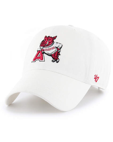 Arkansas Razorbacks '47 Brand Adjustable Leaning Hog Hat - Arkansas ...