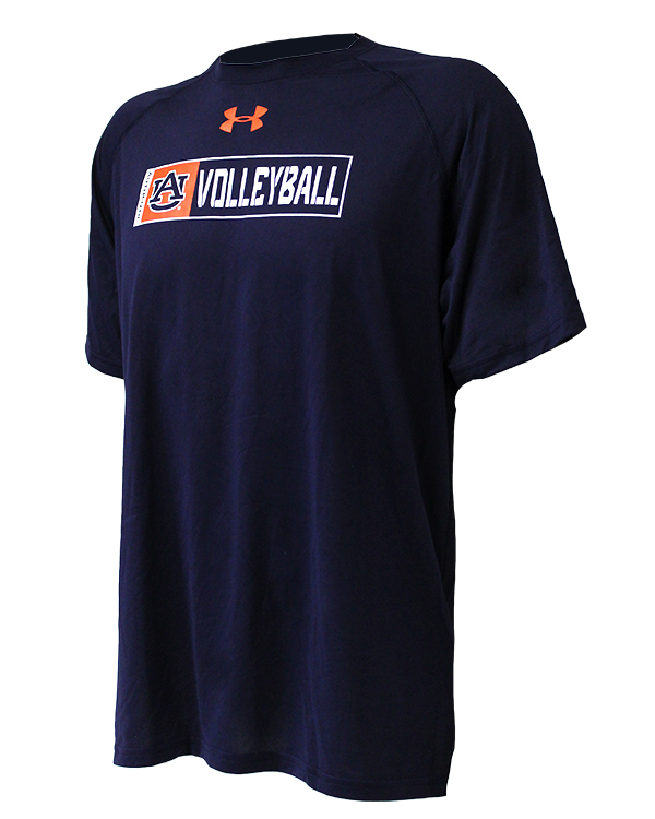 Auburn Tigers Under Armour Men Sport T Shirt Volleyball The