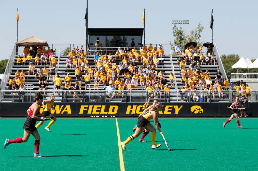 Iowa Hawkeyes Katie Birch (11) against Indiana Sunday, September 16, 2018 at Grant Field. (Brian Ray/hawkeyesports.com)