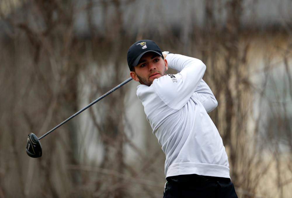 Jack Simpson during the 2018 Hawkeye Invitational Friday, April 13, 2018 at Finkbine Golf Course. (Brian Ray/hawkeyesports.com)