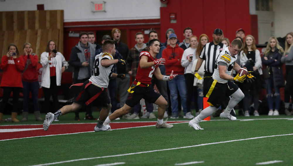 The Hawkeye football managers capture the rusty toolbox for the first time since 2008 with a 20-19 double The Hawkeye Football Managers captured the rusty toolbox for the first time since 2008 with a 20-19 double overtime win against the Wisconsin football managers on Nov. 8 in Madison, Wisconsin.