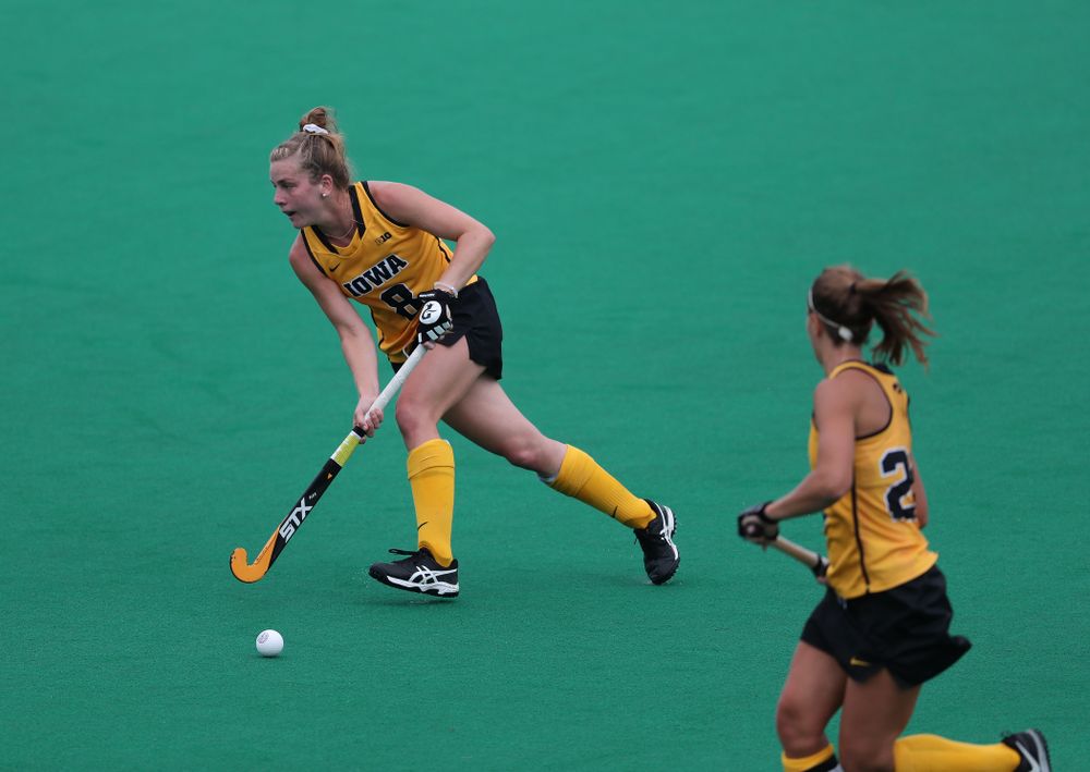 Iowa Hawkeyes Nikki Freeman (8) against Columbia Sunday, September 8, 2019 at Grant Field. (Brian Ray/hawkeyesports.com)