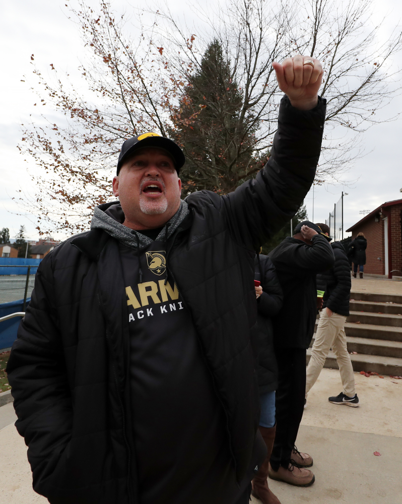 Family and Friends cheer on the Iowa Hawkeyes before their game against Penn State in the 2019 Big Ten Field Hockey Tournament Championship Game Sunday, November 10, 2019 in State College. (Brian Ray/hawkeyesports.com)