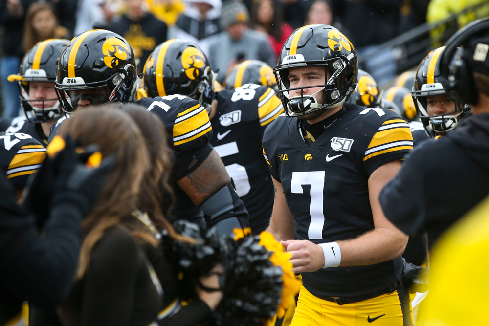 Iowa Hawkeyes during Iowa football vs Purdue on Saturday, October 19, 2019 at Kinnick Stadium. (Lily Smith/hawkeyesports.com)