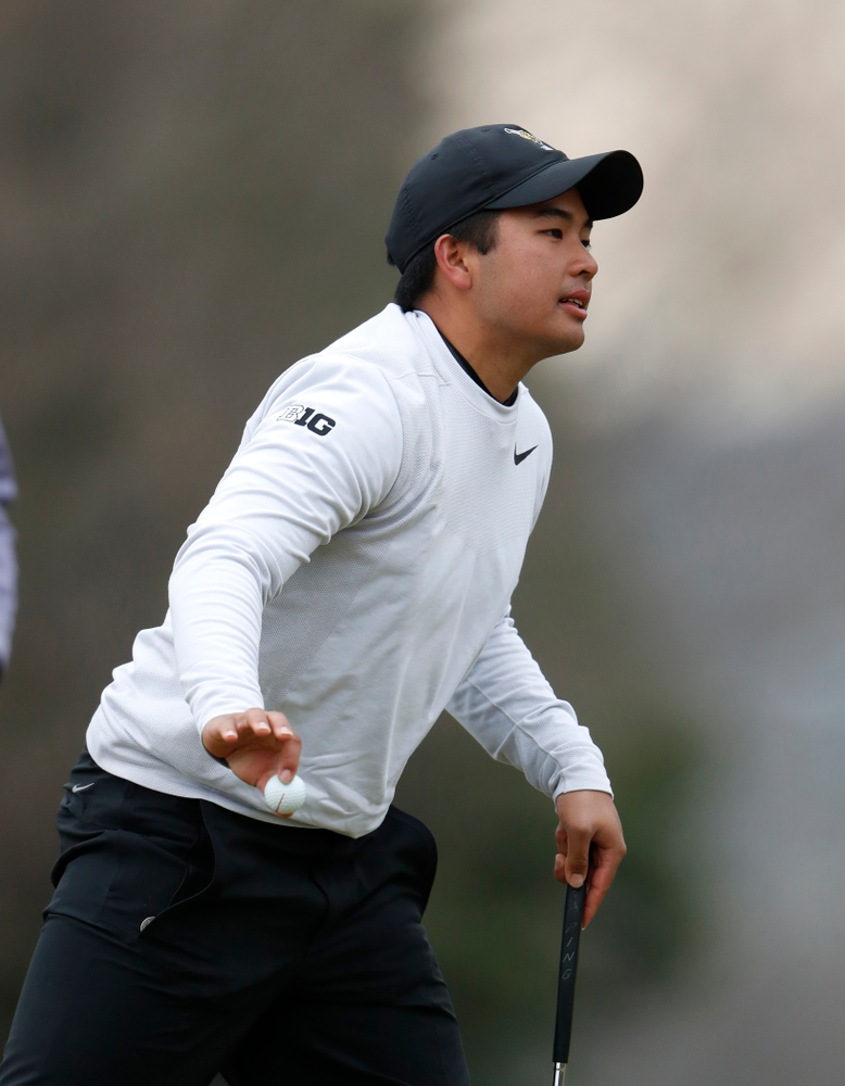 Ryoto Furuya during the 2018 Hawkeye Invitational Friday, April 13, 2018 at Finkbine Golf Course. (Brian Ray/hawkeyesports.com)