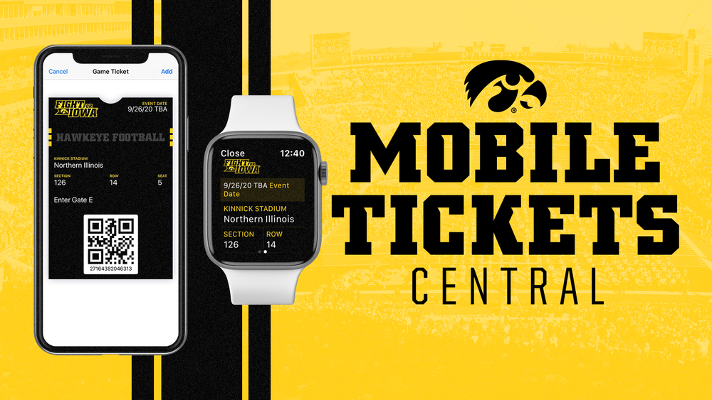Mobile Ticket Central University Of Iowa Athletics