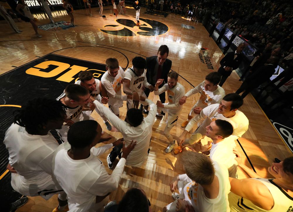 The Iowa Hawkeyes against UW Green Bay Sunday, November 11, 2018 at Carver-Hawkeye Arena. (Brian Ray/hawkeyesports.com)