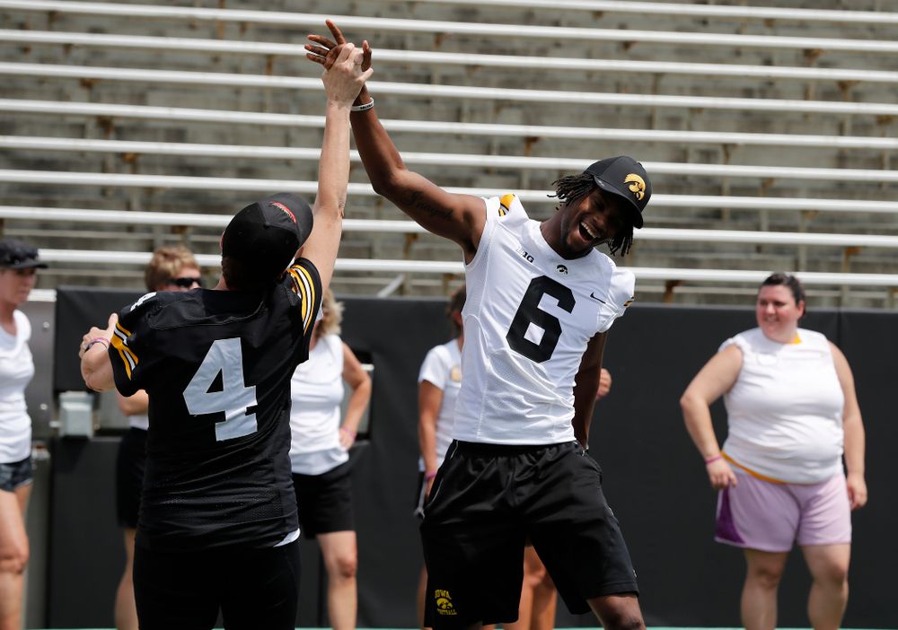 The 2018 Iowa Ladies Football Academy Saturday, June 9, 2018 at Kinnick Stadium. (Brian Ray/hawkeyesports.com)