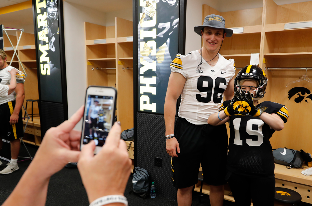 The 2018 Iowa Ladies Football Academy Saturday, June 9, 2018 at Kinnick Stadium. (Brian Ray/hawkeyesports.com)