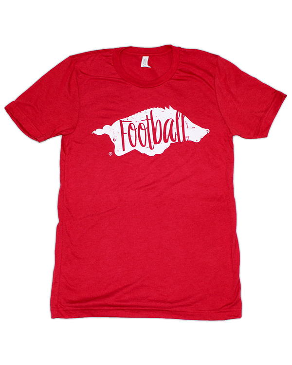 Arkansas Razorbacks Southern Trend Running Hog T Shirt Arkansas