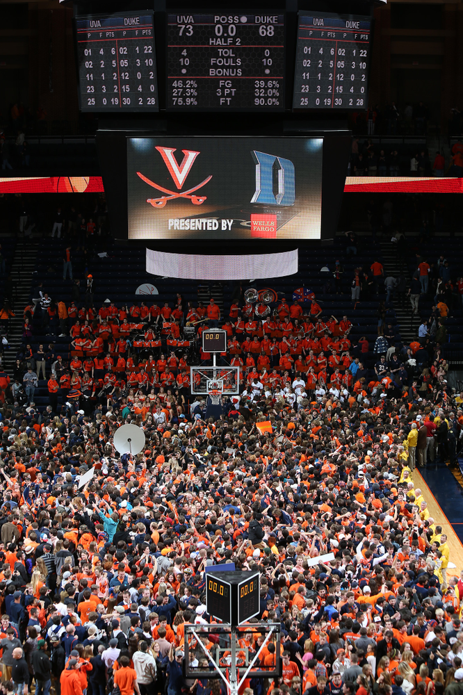 Men's Basketball vs. Duke (by Jim Daves) - Virginia Cavaliers Official Athletic Site
