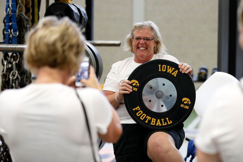 The 2018 Iowa Ladies Football Academy Saturday, June 9, 2018 at Kinnick Stadium. (Brian Ray/hawkeyesports.com)