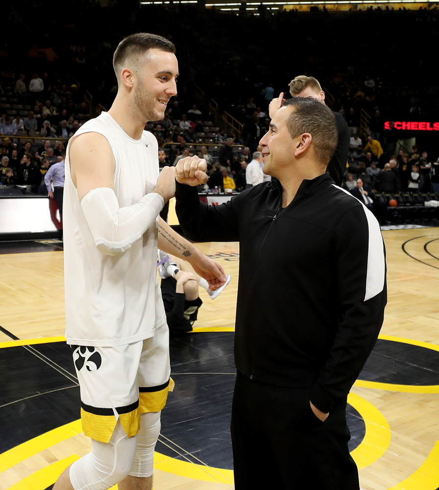 Iowa Hawkeyes guard Connor McCaffery (30) against the Purdue Boilermakers Tuesday, March 3, 2020 at Carver-Hawkeye Arena. (Brian Ray/hawkeyesports.com)