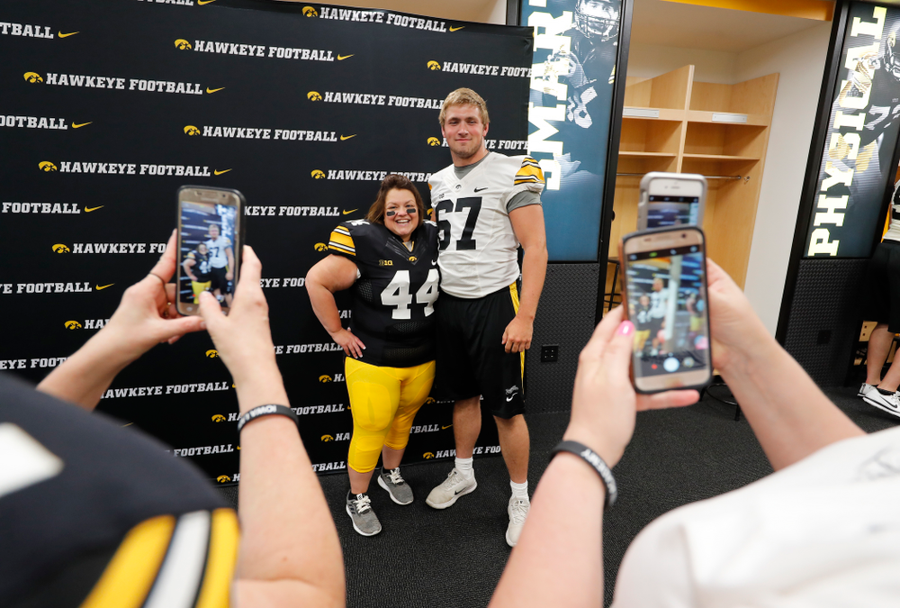 The 2018 Iowa Ladies Football Academy Saturday, June 9, 2018 at Kinnick Stadium. (Brian Ray/hawkeyesports.com)