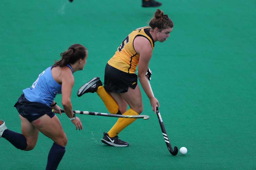 Iowa Hawkeyes Meghan Conroy (5) against Columbia Sunday, September 8, 2019 at Grant Field. (Brian Ray/hawkeyesports.com)