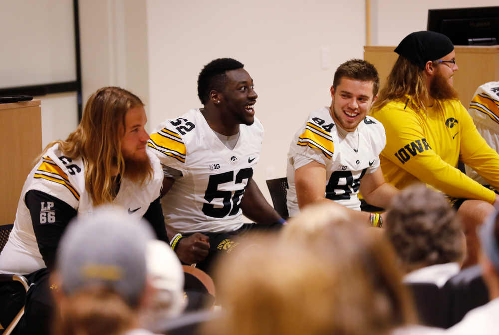 The 2018 Iowa Ladies Football Academy Saturday, June 9, 2018 at Kinnick Stadium. (Brian Ray/hawkeyesports.com)