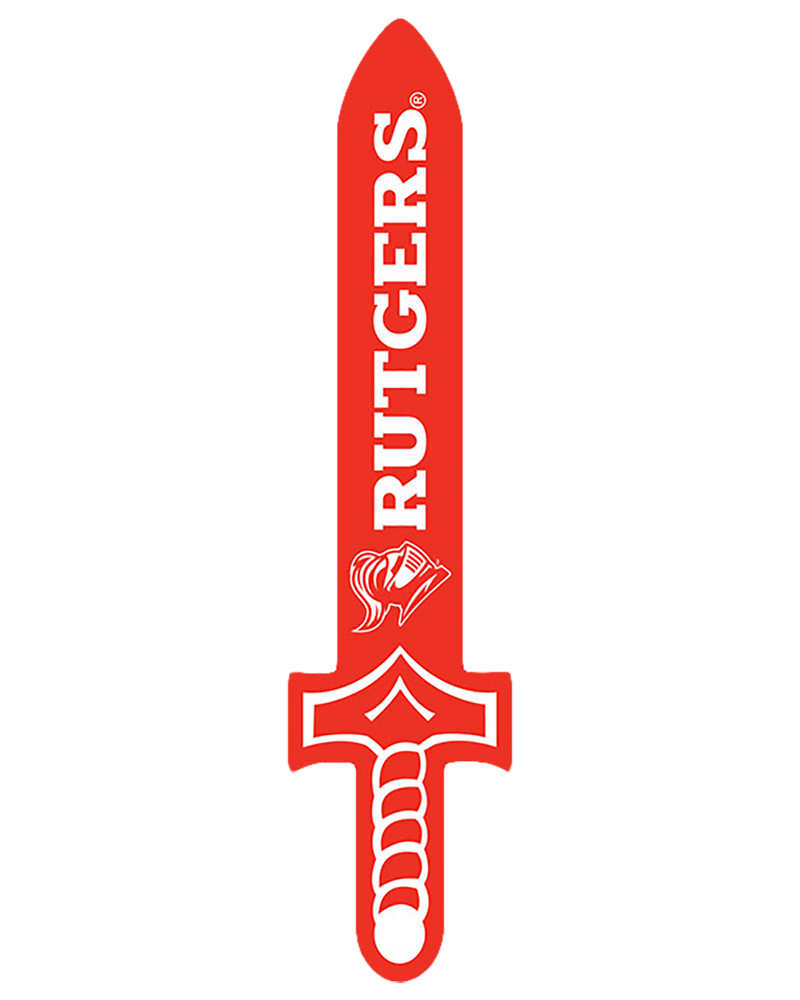 Rutgers Scarlet Knights Rutgers Foam Sword Rutgers Apparel Rutgers University Gear Rutgers Merchandise Rutgers Clothing Official Rutgers Team Shop