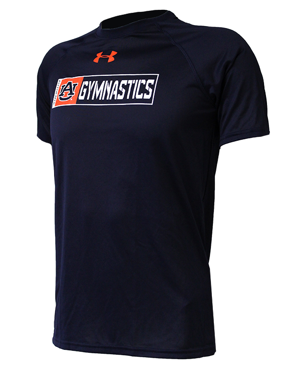 Auburn Tigers Navy Blue Under Armour Performance Gymnastics T Shirt The Auburn Fan Shop Official Online Store Of The Auburn University Athletic Department