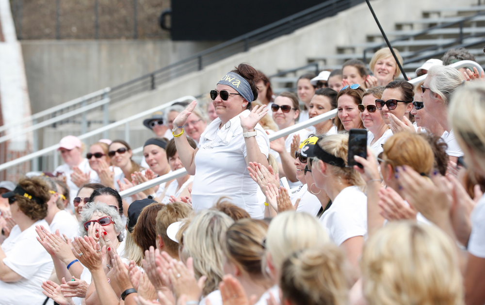 The 2018 Iowa Ladies Football Academy Saturday, June 9, 2018 at Kinnick Stadium. (Brian Ray/hawkeyesports.com)