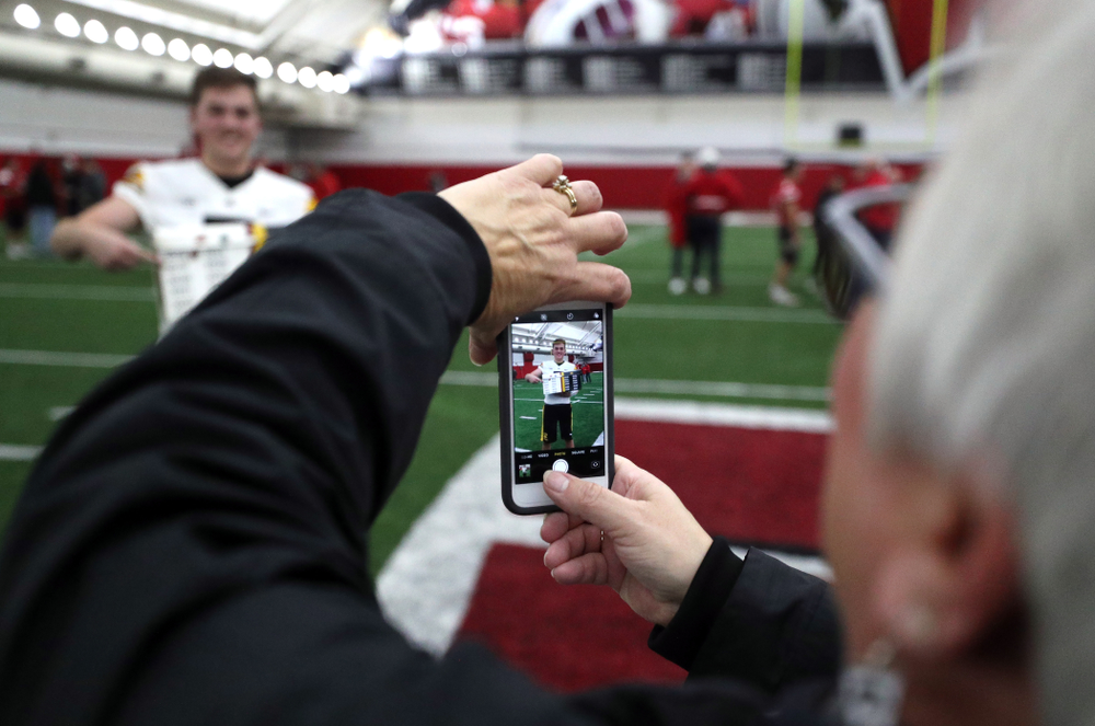 The Hawkeye football managers capture the rusty toolbox for the first time since 2008 with a 20-19 double The Hawkeye Football Managers captured the rusty toolbox for the first time since 2008 with a 20-19 double overtime win against the Wisconsin football managers on Nov. 8 in Madison, Wisconsin. (Brian Ray/hawkeyesports.com)
