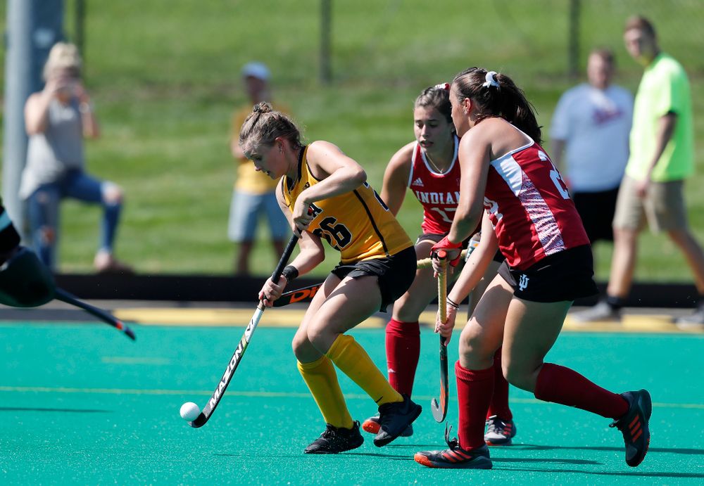 Iowa Hawkeyes Maddy Murphy (26) against Indiana Sunday, September 16, 2018 at Grant Field. (Brian Ray/hawkeyesports.com)