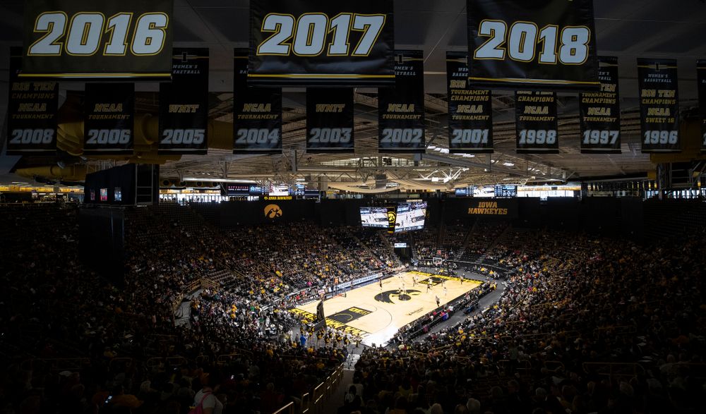 The Iowa Hawkeyes against the Purdue Boilermakers Sunday, January 27, 2019 at Carver-Hawkeye Arena. (Brian Ray/hawkeyesports.com)
