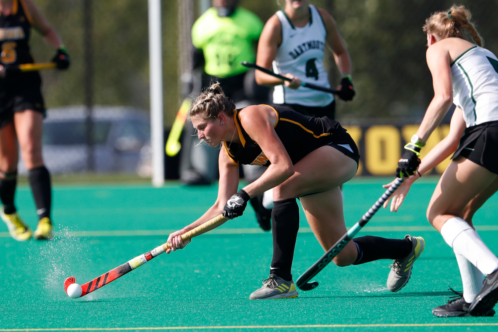 Iowa Hawkeyes Ellie Holley (7) against Dartmouth Friday, August 31, 2018 at Grant Field. (Brian Ray/hawkeyesports.com)