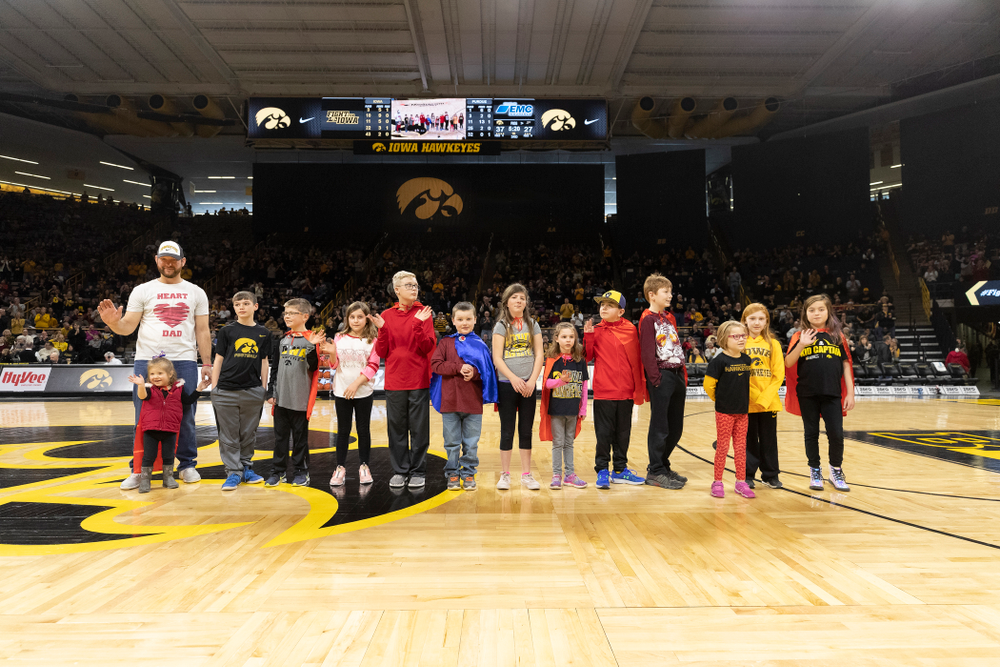 Go Red For Women Day against the Purdue Boilermakers Sunday, January 27, 2019 at Carver-Hawkeye Arena. (Brian Ray/hawkeyesports.com)