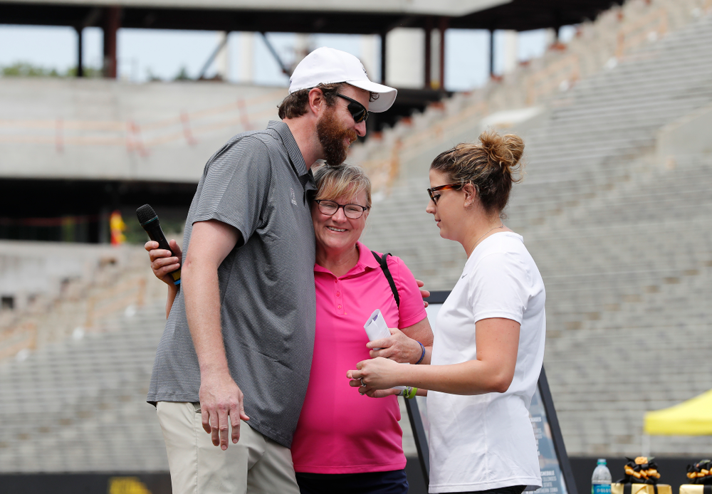 The 2018 Iowa Ladies Football Academy Saturday, June 9, 2018 at Kinnick Stadium. (Brian Ray/hawkeyesports.com)