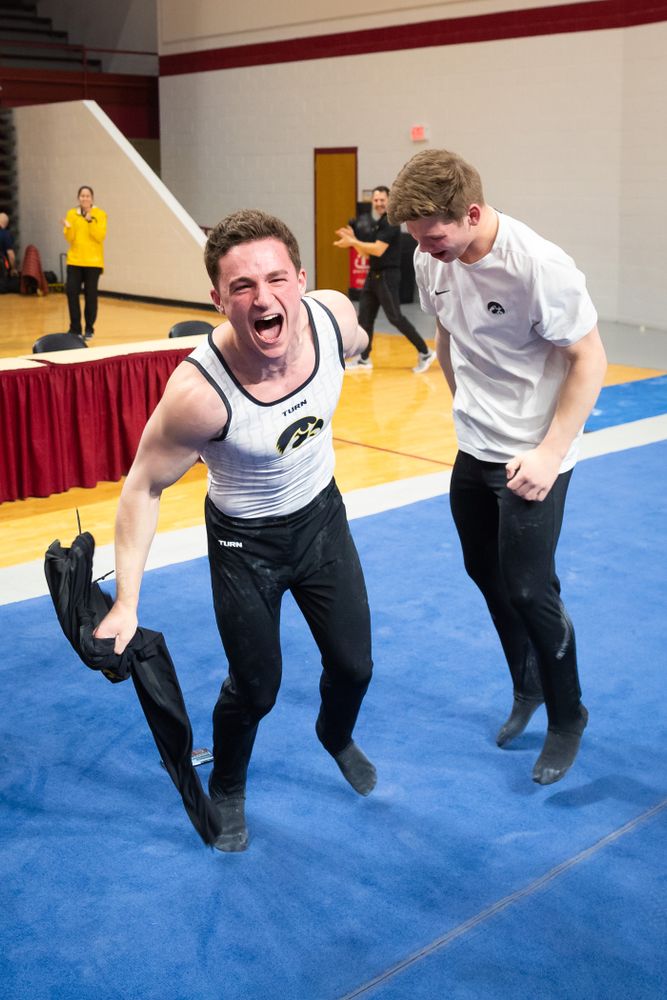 The Iowa Hawekeys against Minnesota and Penn State at the Maturi Pavilion Saturday, March 23, 2019 in Minneapolis, Minn. (C. Morgan Engel/Freelance)