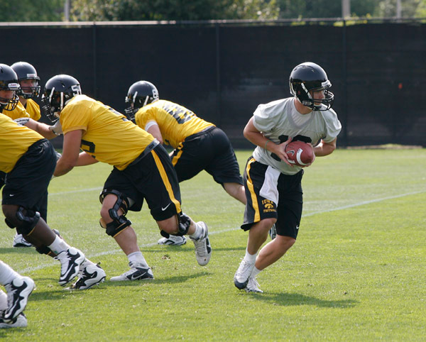 University Of Iowa Football Fall Practice University Of Iowa
